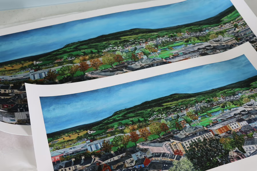Limited Edition Giclee Print ‘View from Cole’s Monument Part 2’