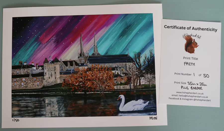Limited Edition Giclee print ‘Faith’