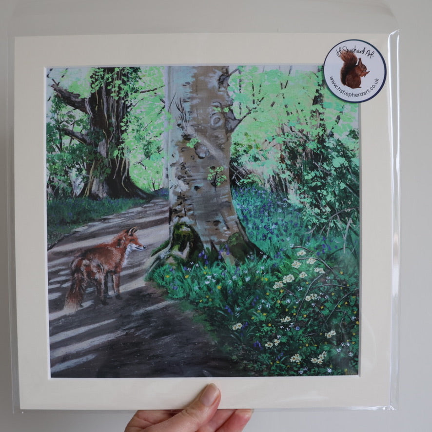 'Primrose Fox' Giclee Print