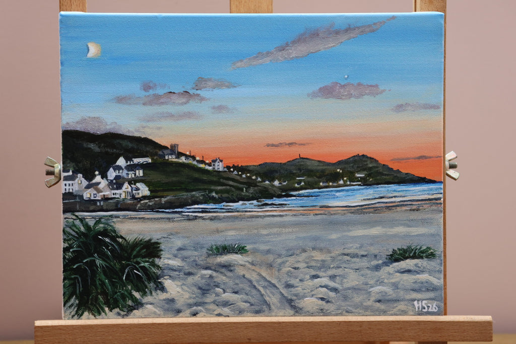 Original Irish Landscape Painting - Narin and Portnoo 'Summer Solstice'