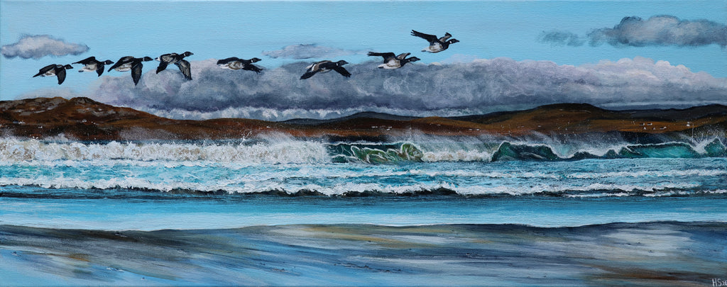 Original Acrylic Painting ‘Wild Atlantic Winter’