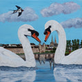 Enniskillen 'Swan Love' Giclee print