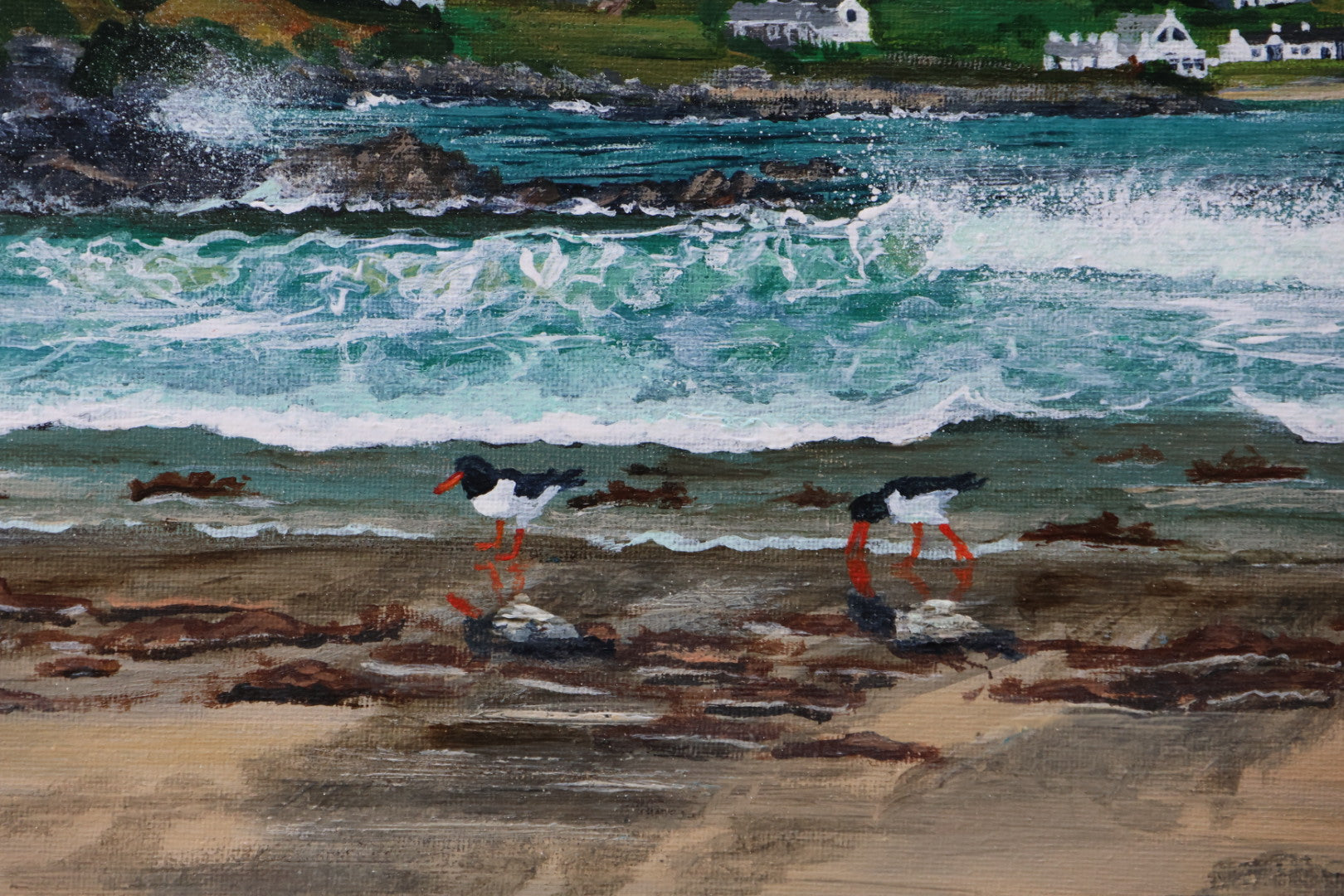Original Acrylic Painting ‘Winter Shore’