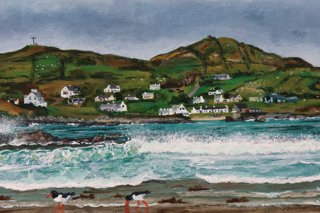 Original Acrylic Painting ‘Winter Shore’