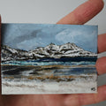 Original Mini Acrylic Painting ‘Winter Portnoo’