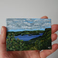 Original Mini Acrylic Painting ‘Magho Cliffs’