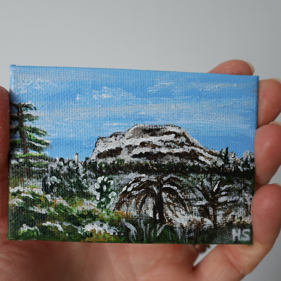 Original Mini Acrylic Painting ‘Winter Benlaughlin’