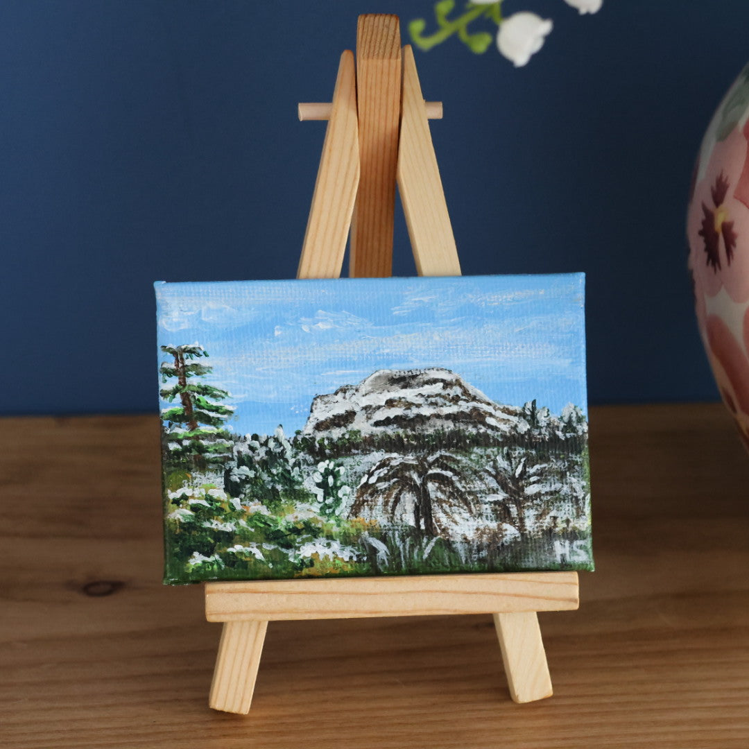 Original Mini Acrylic Painting ‘Winter Benlaughlin’