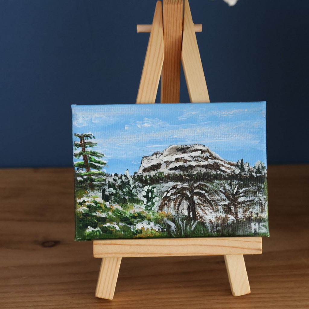 Original Mini Acrylic Painting ‘Winter Benlaughlin’