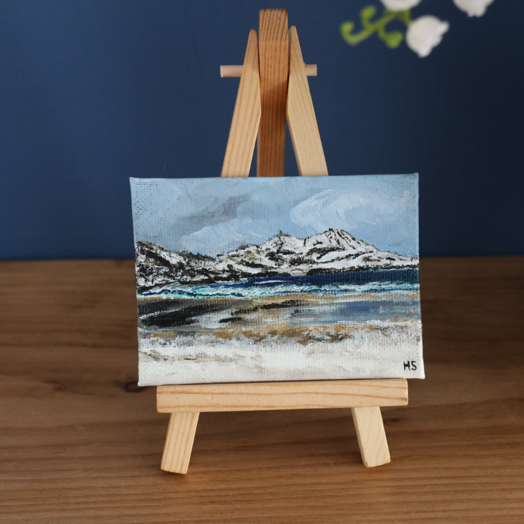 Original Mini Acrylic Painting ‘Winter Portnoo’