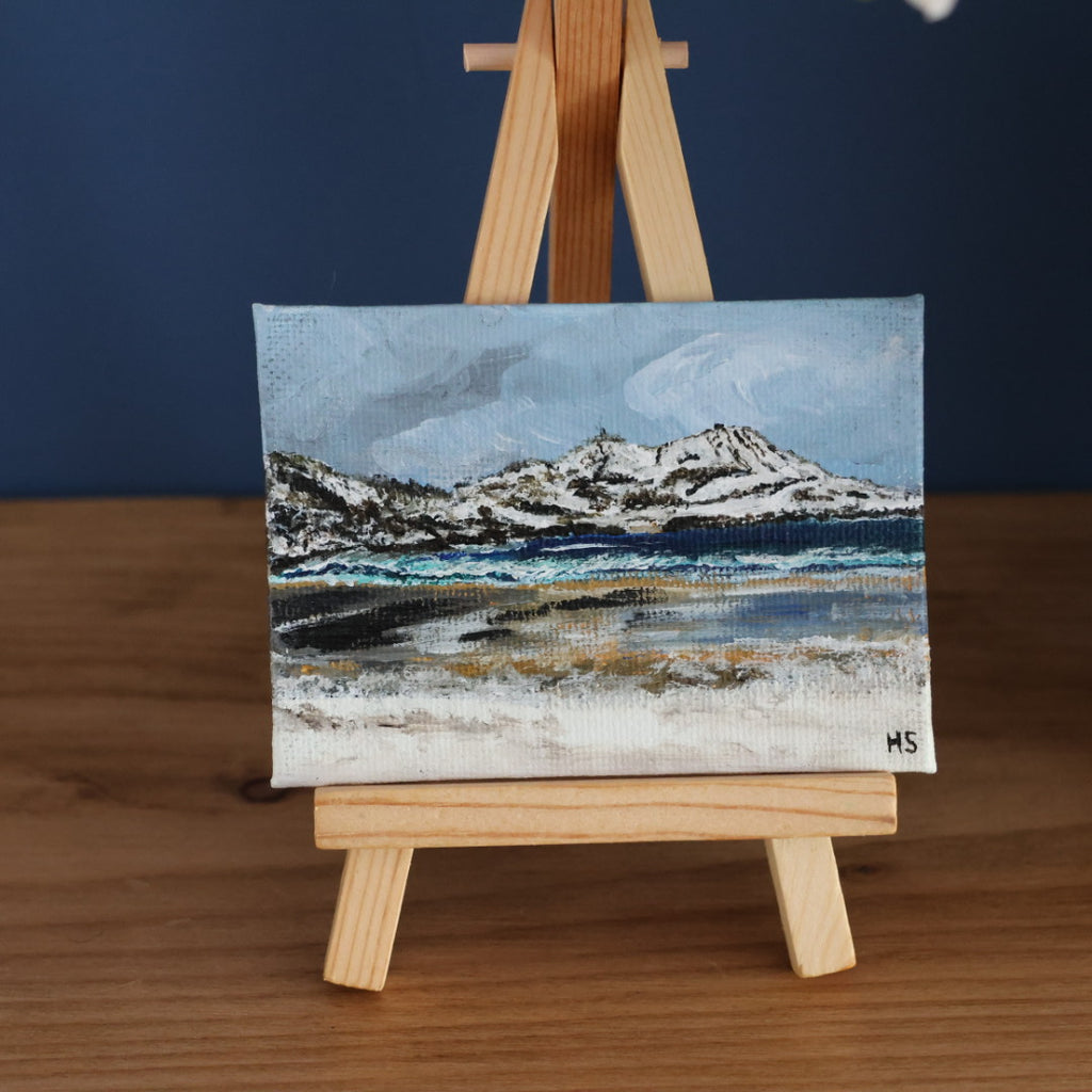 Original Mini Acrylic Painting ‘Winter Portnoo’