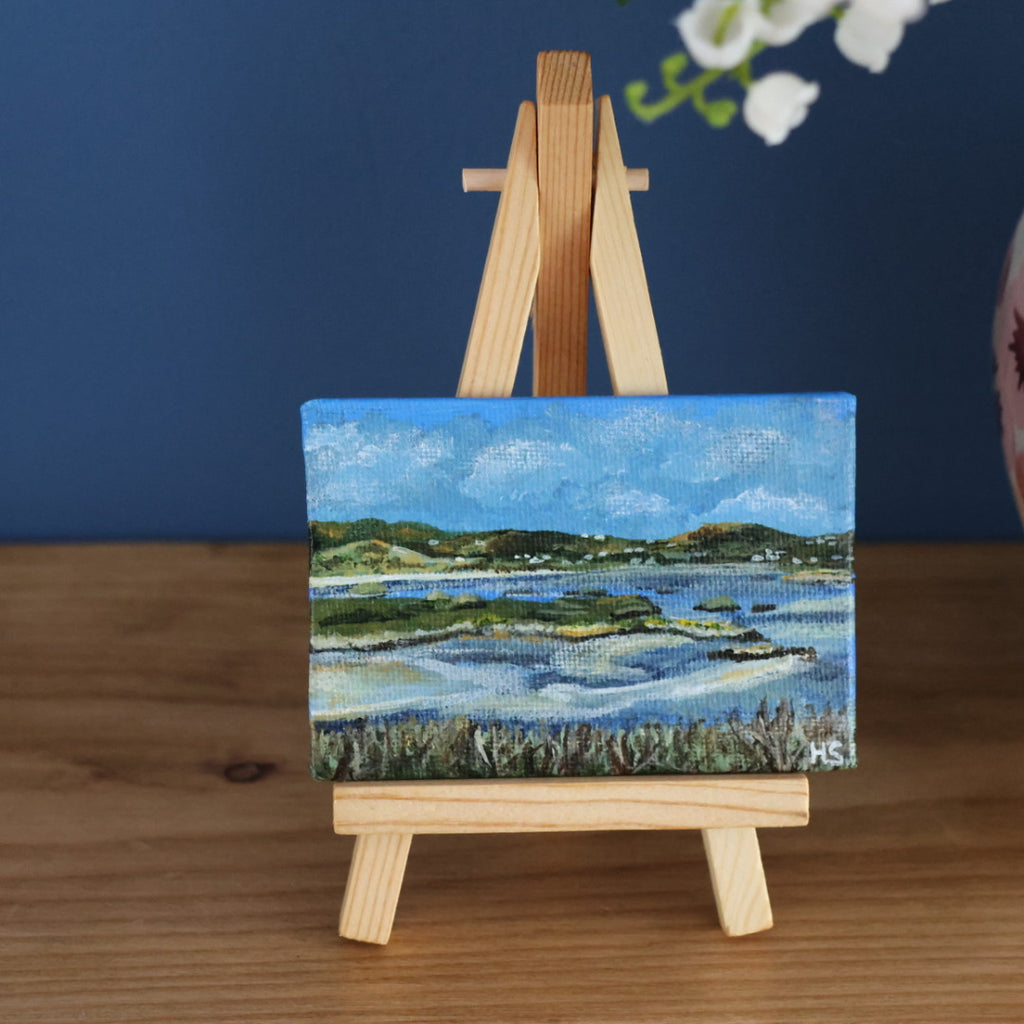 Original Mini Acrylic Painting ‘Gweebarra Estuary’