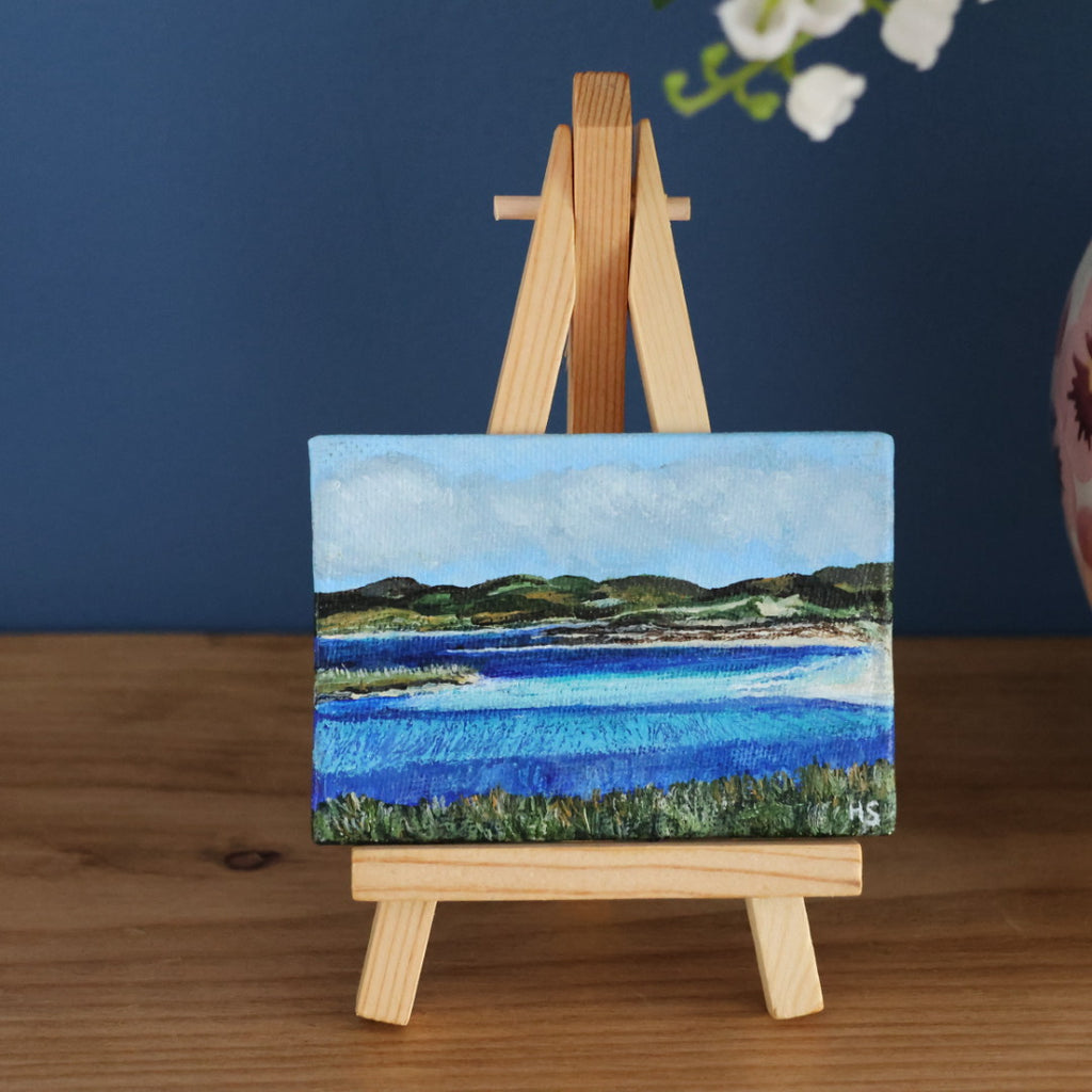 Original Mini Acrylic Painting ‘Summer Narin Strand’