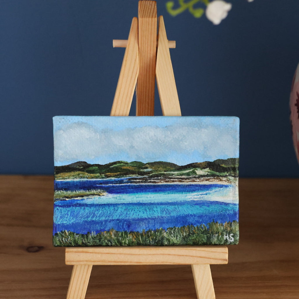 Original Mini Acrylic Painting ‘Summer Narin Strand’