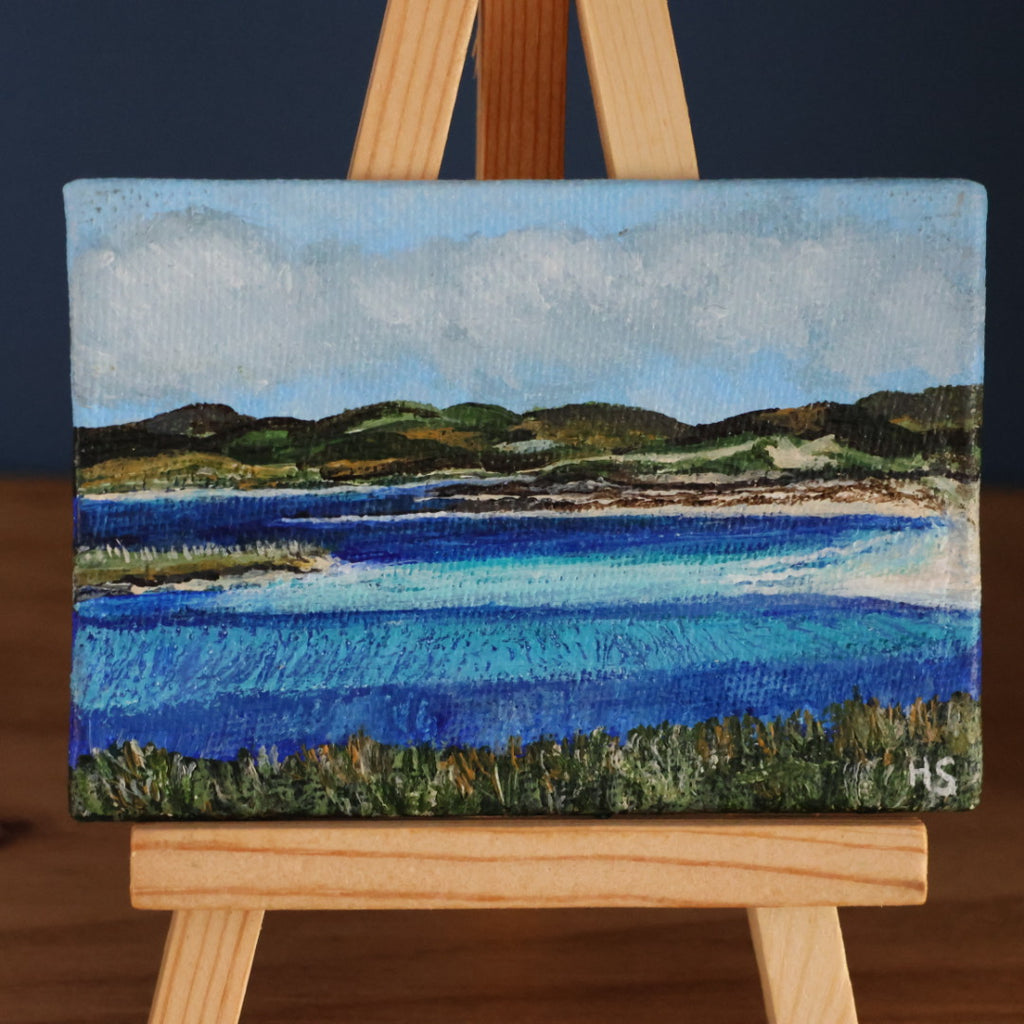 Original Mini Acrylic Painting ‘Summer Narin Strand’