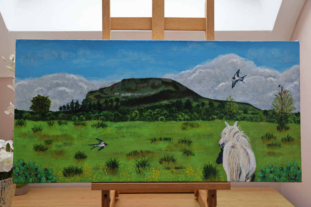 Original Acrylic Painting ‘Bilberry Sunday’