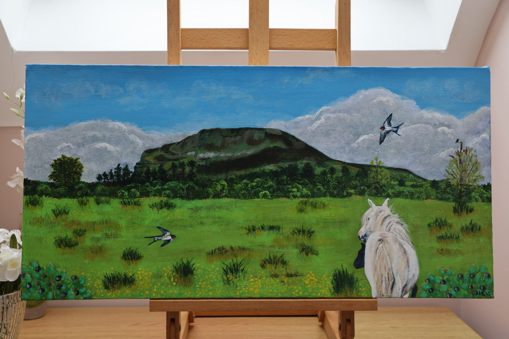 Original Acrylic Painting ‘Bilberry Sunday’