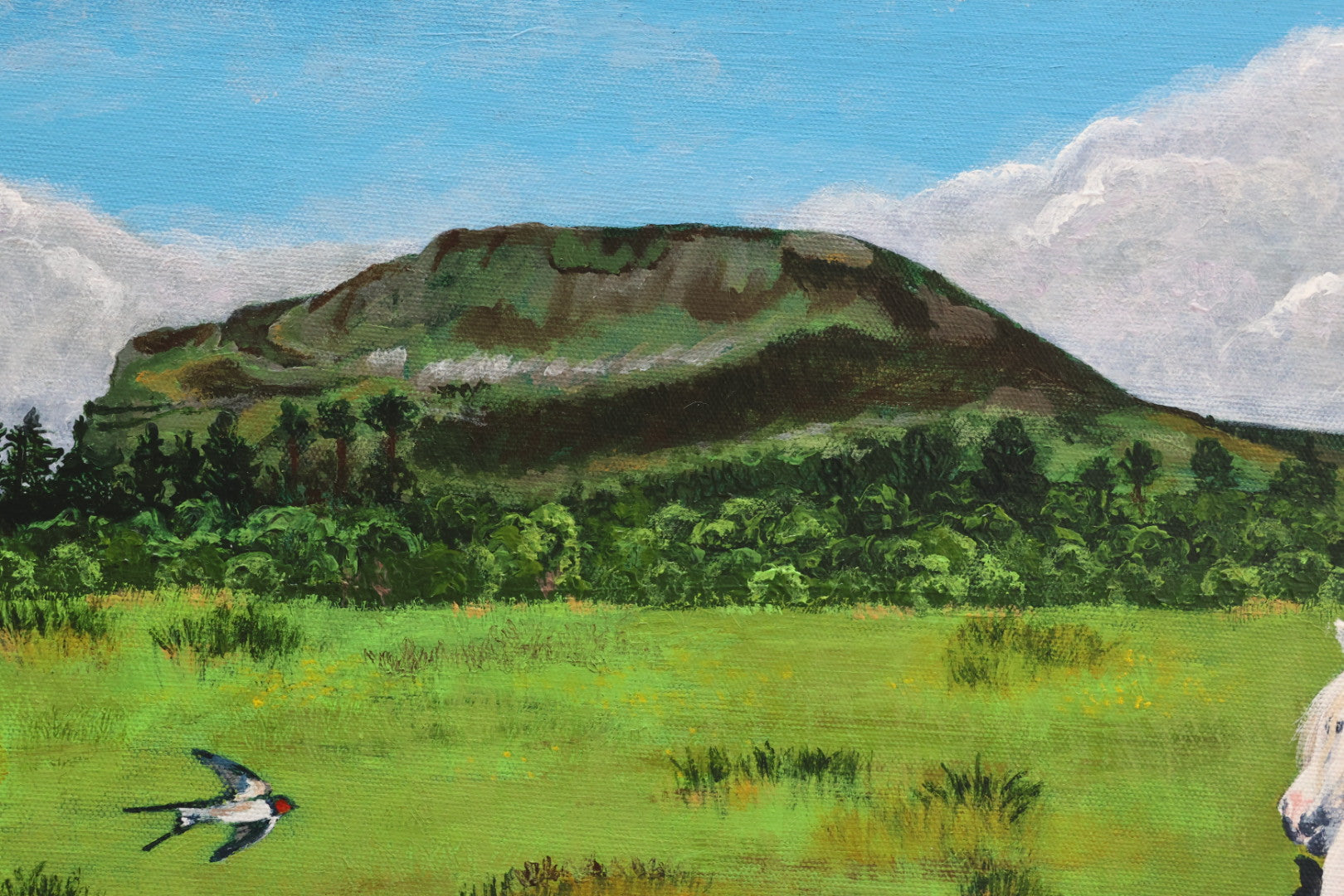Original Acrylic Painting ‘Bilberry Sunday’