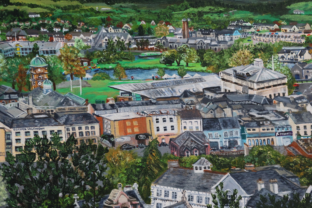 Original Acrylic Painting ‘View From Cole’s Monument Part 2’