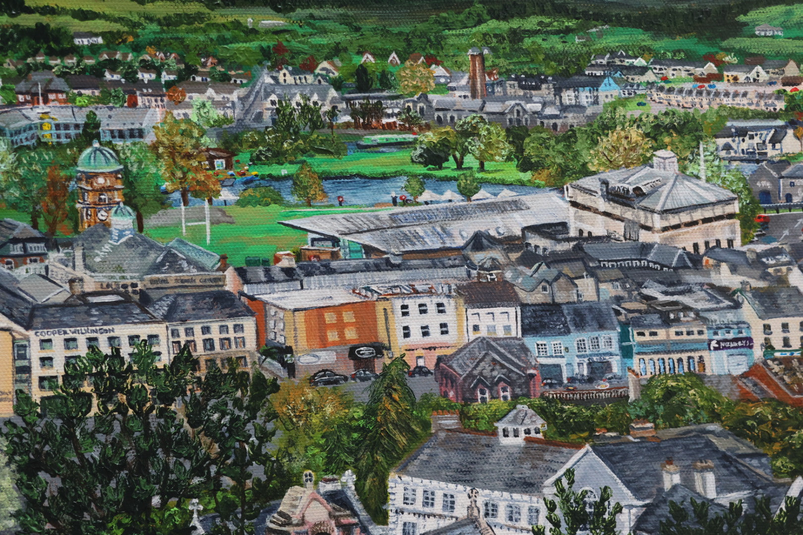 Original Acrylic Painting ‘View From Cole’s Monument Part 2’