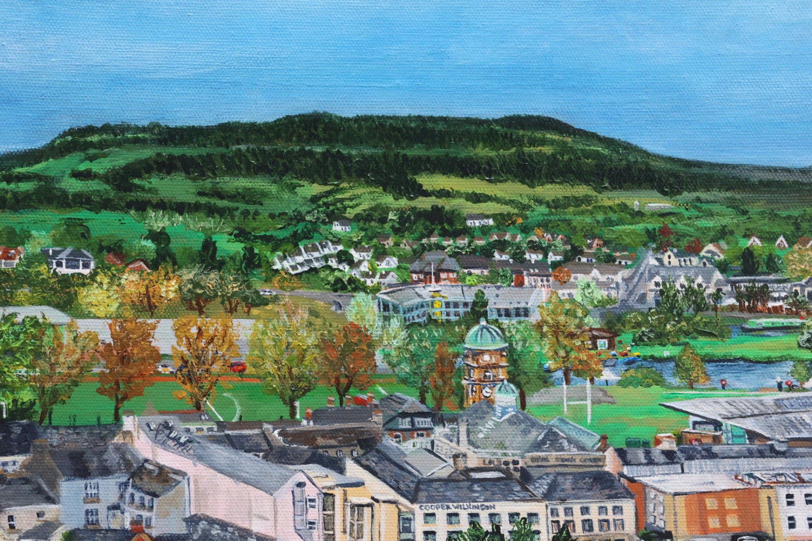 Original Acrylic Painting ‘View From Cole’s Monument Part 2’