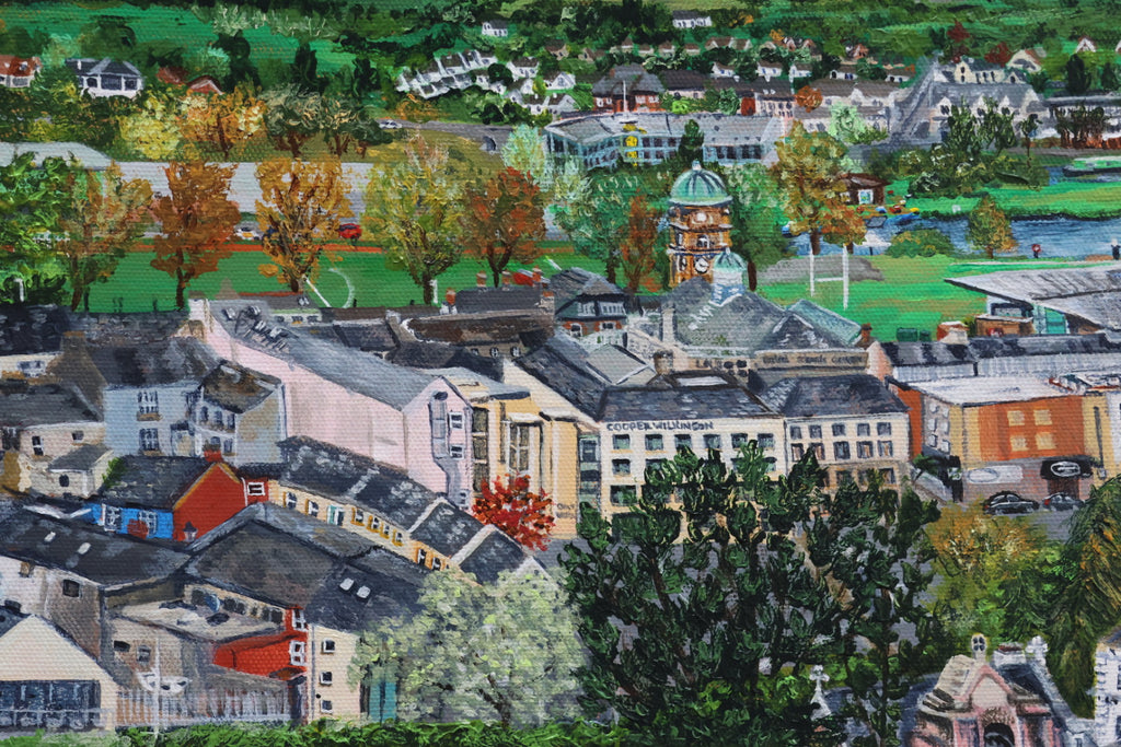 Original Acrylic Painting ‘View From Cole’s Monument Part 2’