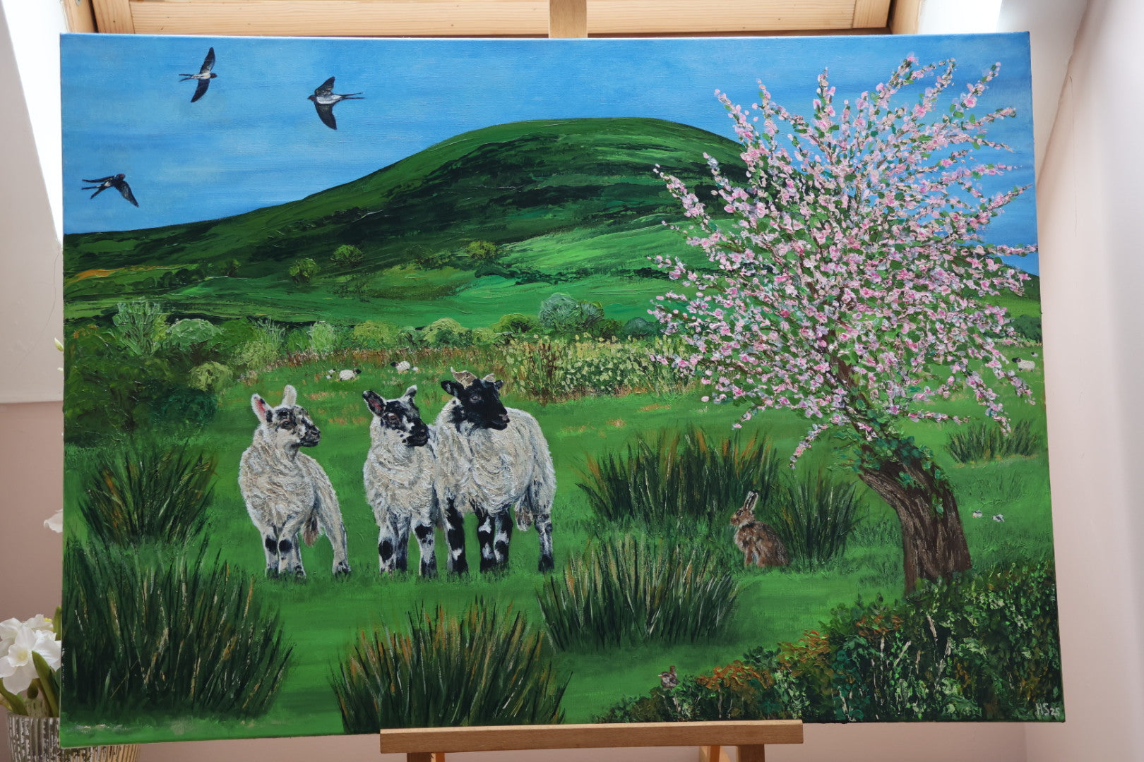 Original Acrylic Painting ‘Best Friends’