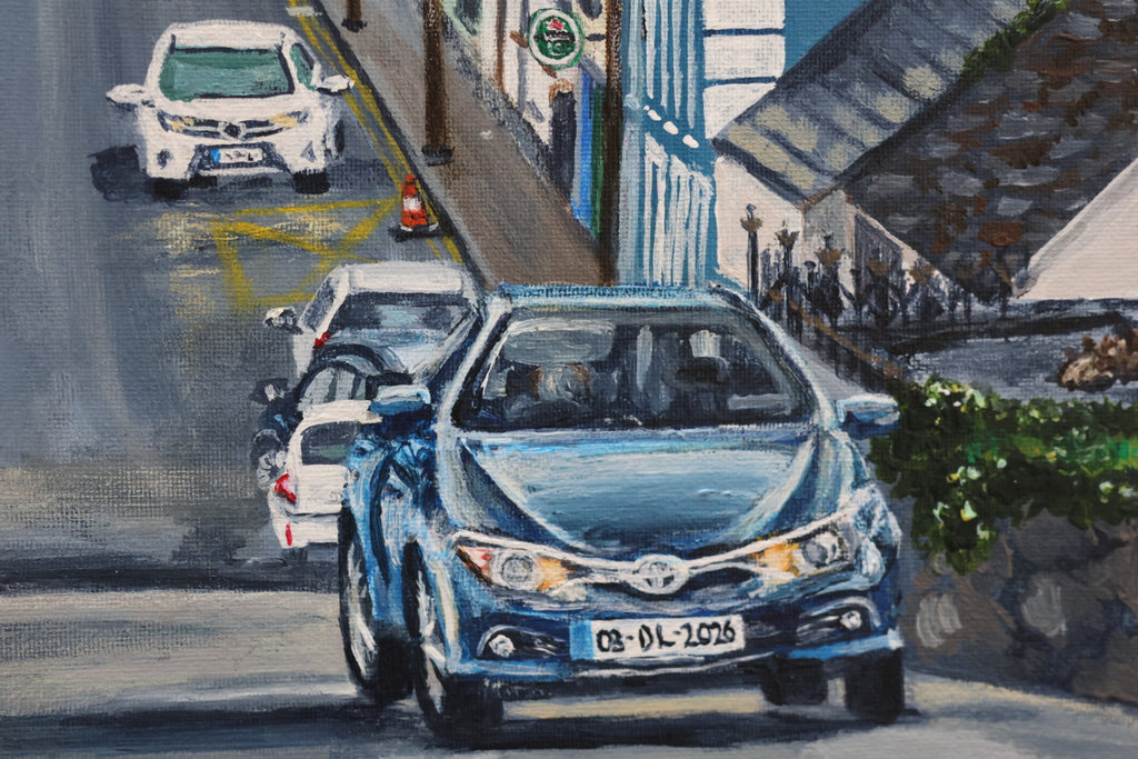 Original Acrylic Painting ‘Ardara Golden Hour’