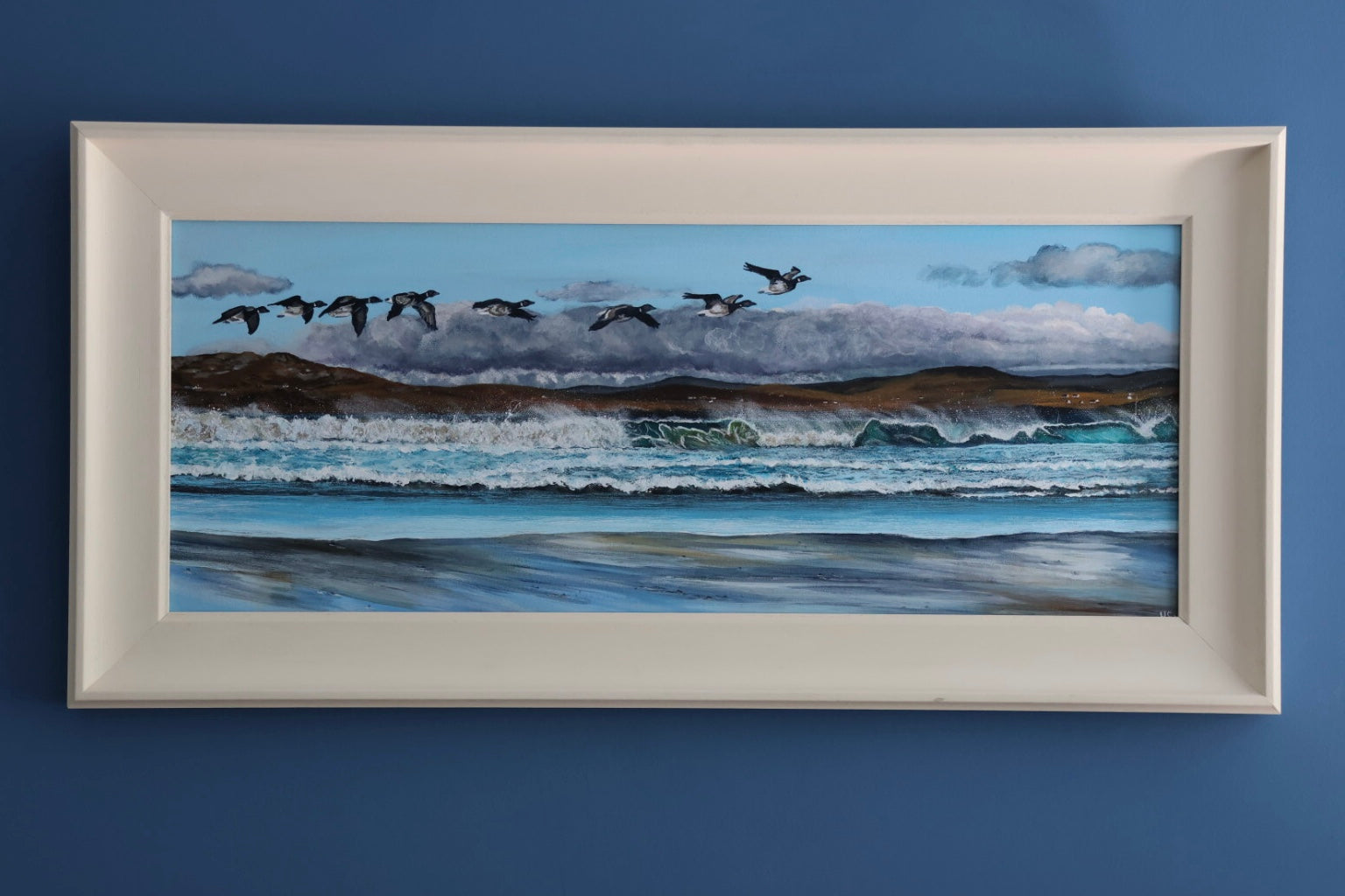 Original Acrylic Painting ‘Wild Atlantic Winter’