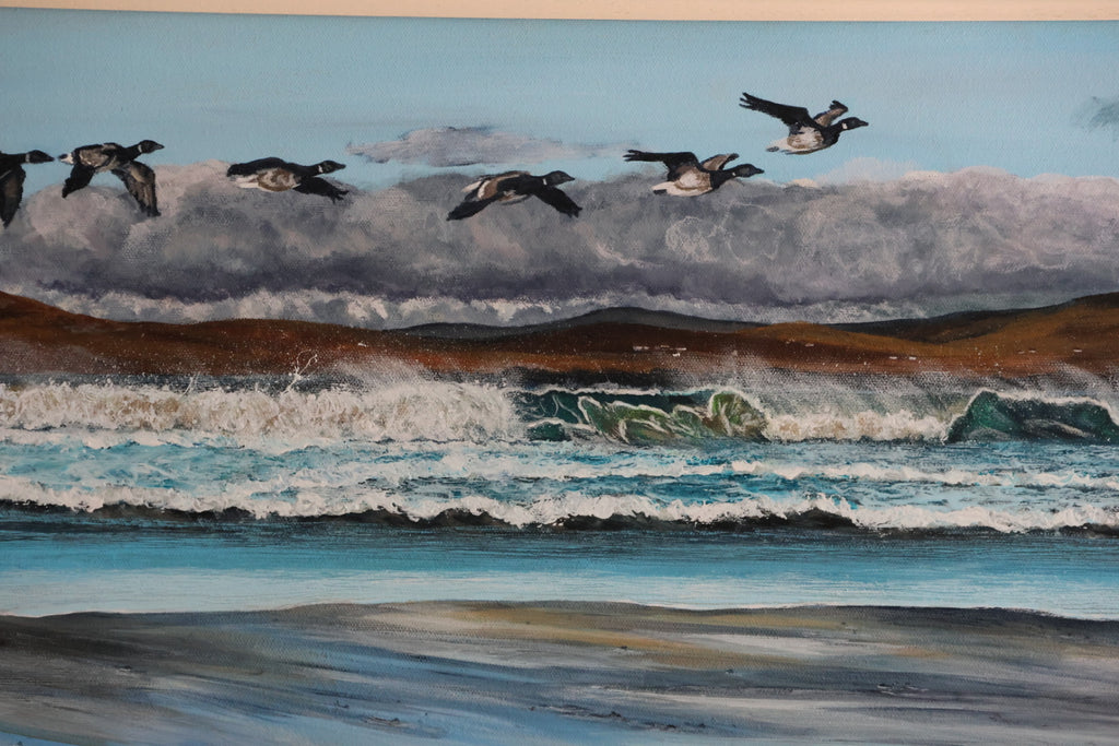 Original Acrylic Painting ‘Wild Atlantic Winter’