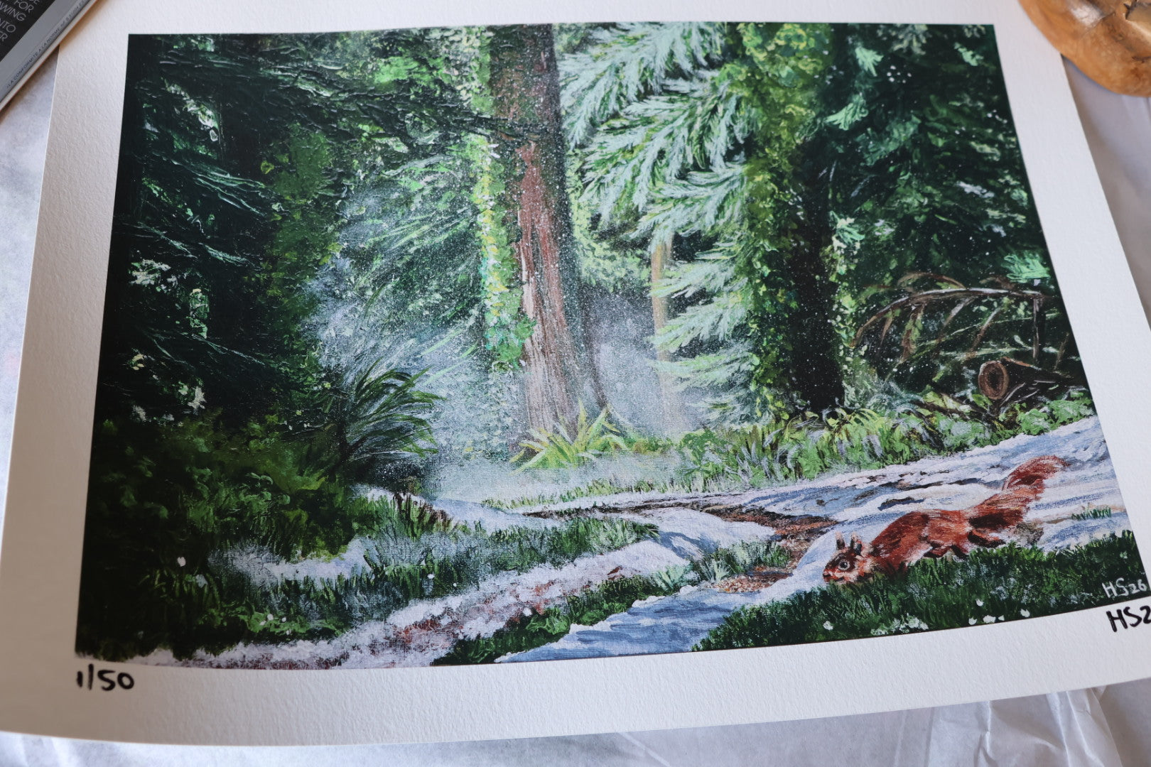 Limited Edition Giclee Print ‘The Secret Path’