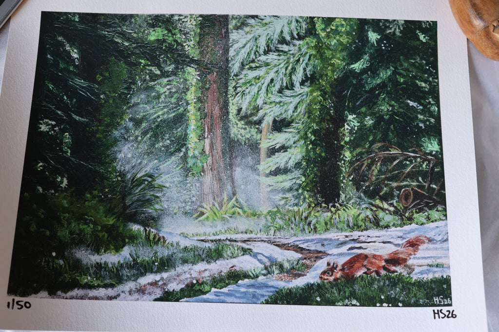 Limited Edition Giclee Print ‘The Secret Path’