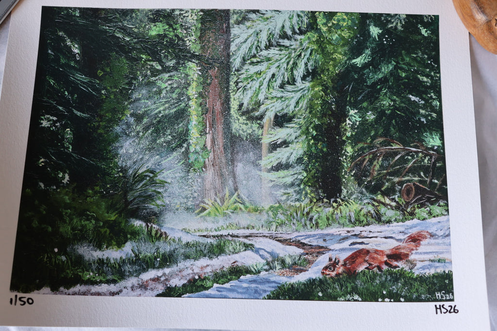 Limited Edition Giclee Print ‘The Secret Path’