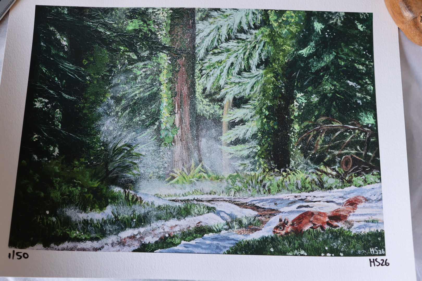 Limited Edition Giclee Print ‘The Secret Path’