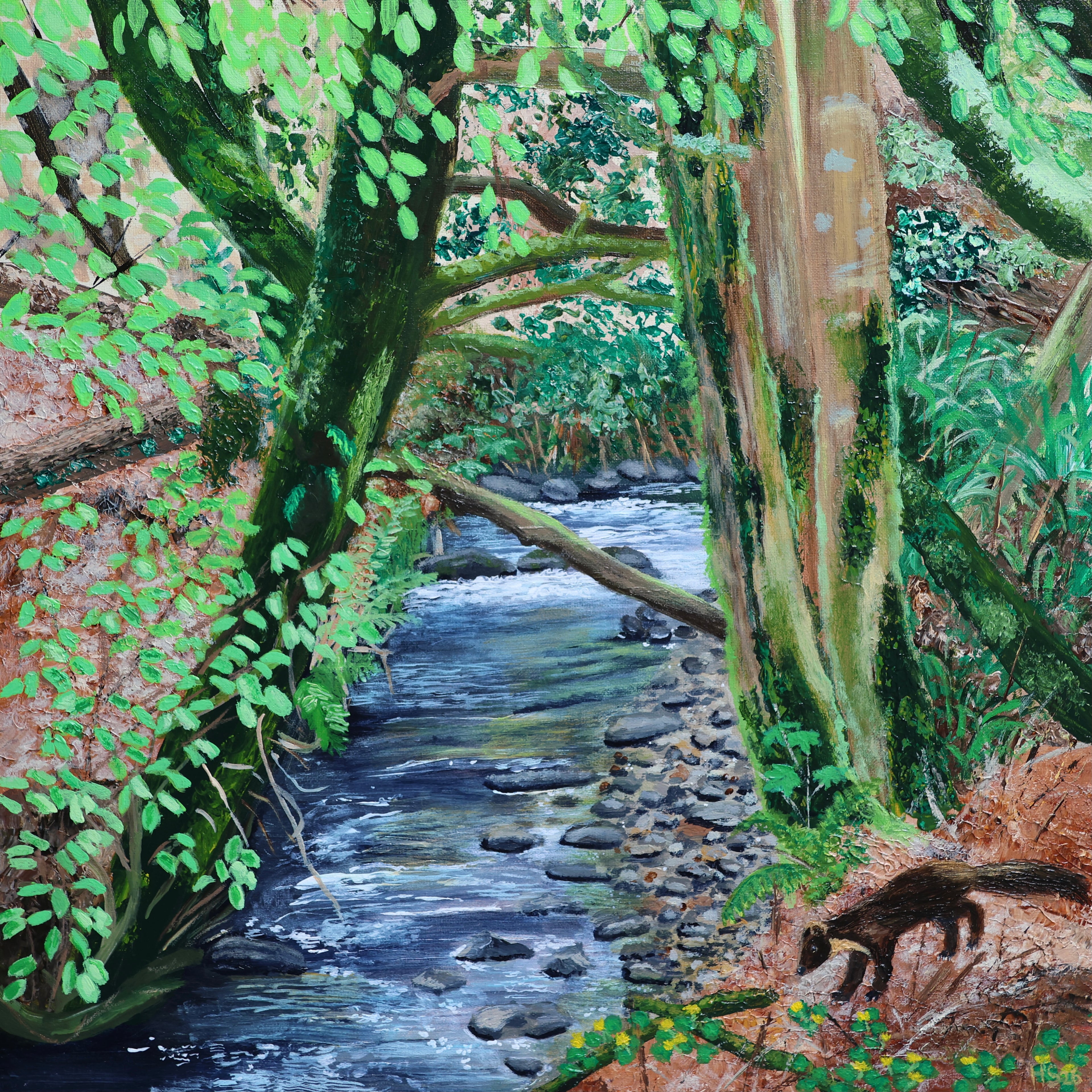 Celandine Pine Marten Print