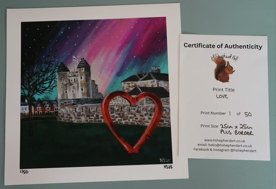 Limited Edition Giclee Print ‘Love’