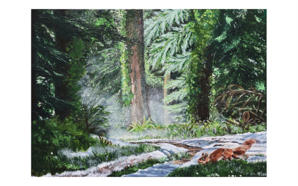 Original Acrylic Painting ‘The Secret Path’