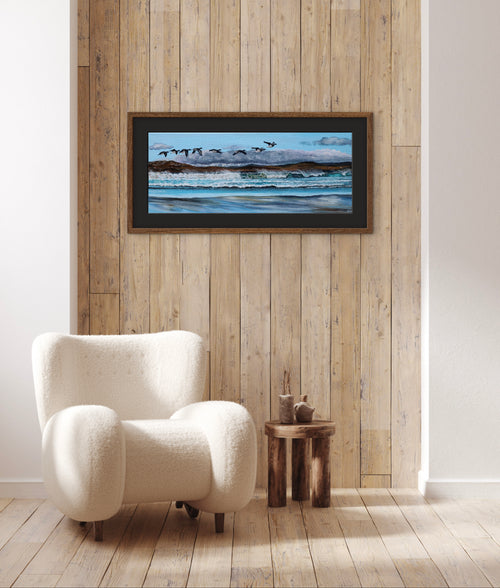 Irish Landscape Giclee Print – Donegal Wild Atlantic Way Winter 'Wild Atlantic Winter' – Limited Edition of 50