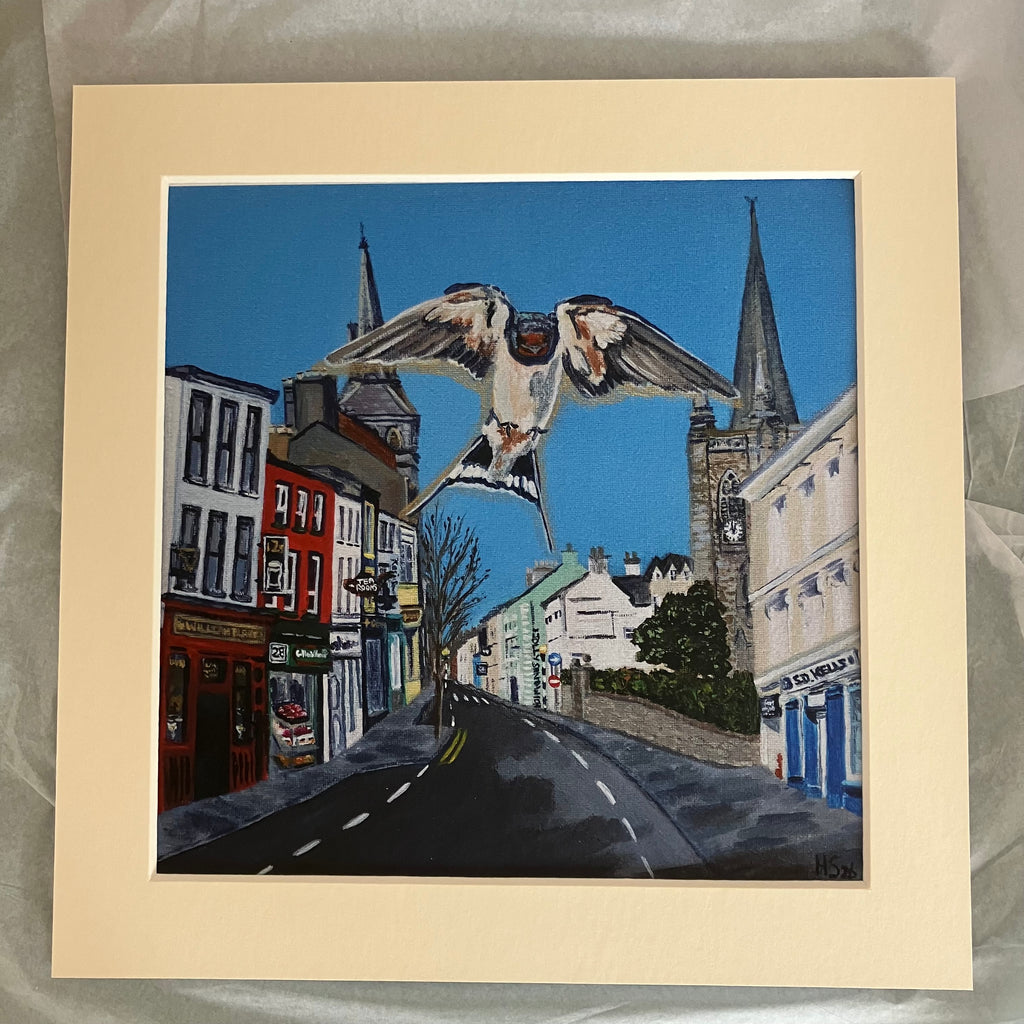 Enniskillen Church Street Swallow Giclee Print