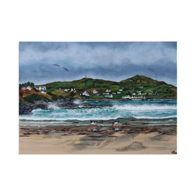 Original Acrylic Painting ‘Winter Shore’