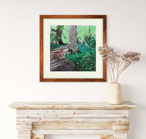'Primrose Fox' Giclee Print