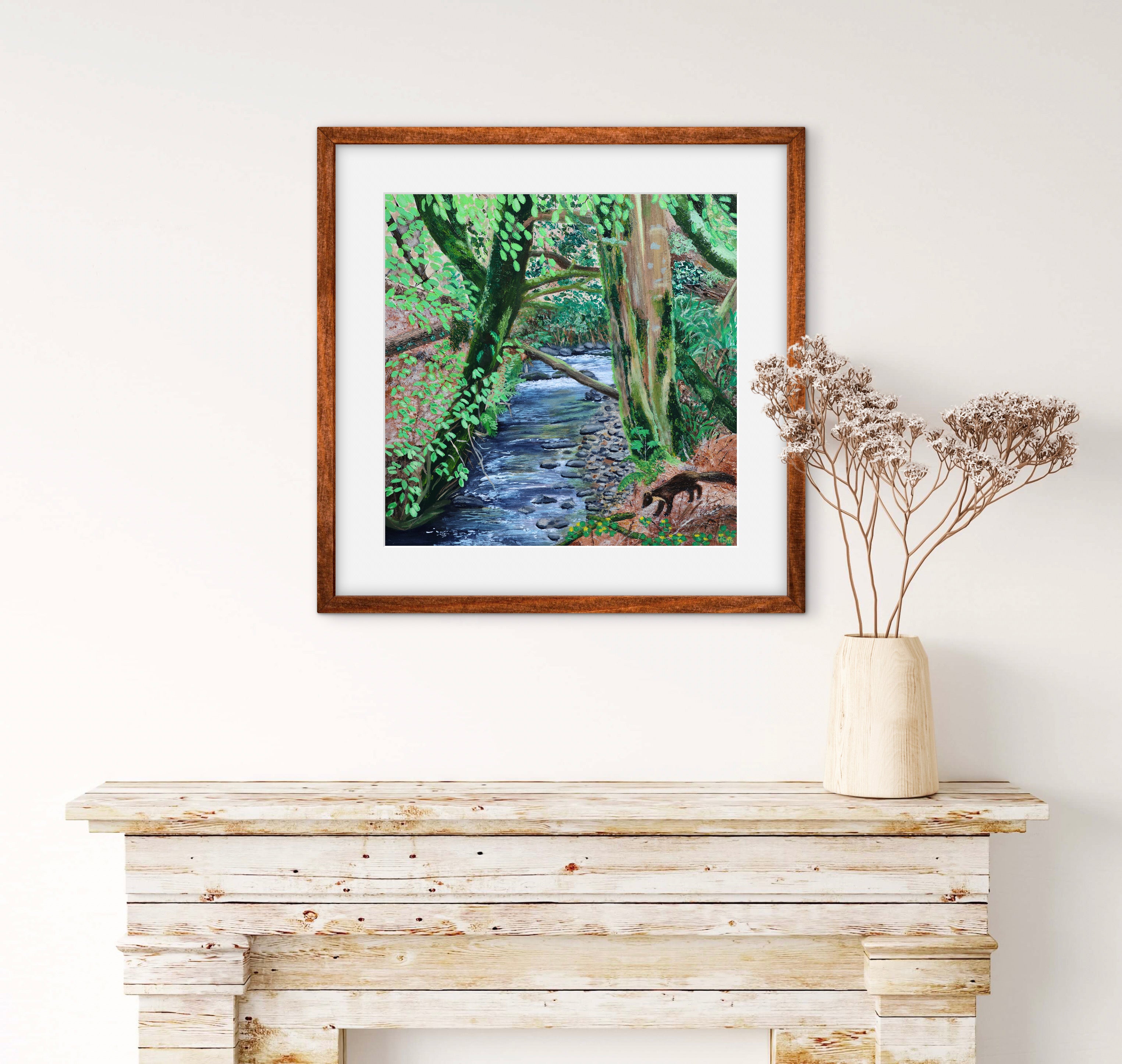 Celandine Pine Marten Print