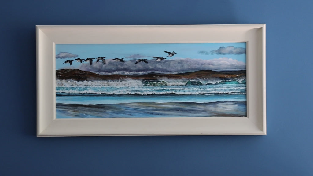 Original Acrylic Painting ‘Wild Atlantic Winter’