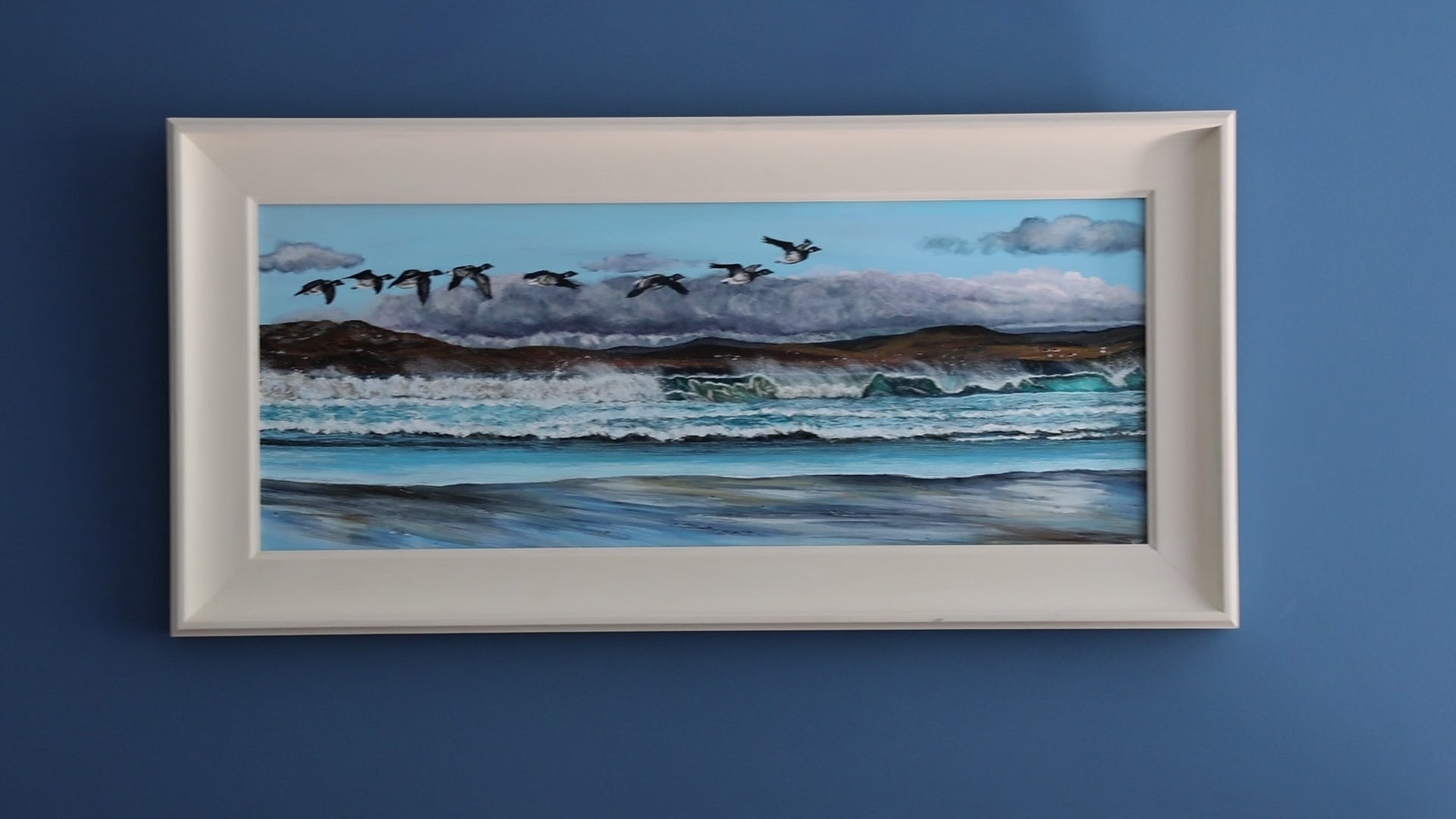 Original Acrylic Painting ‘Wild Atlantic Winter’