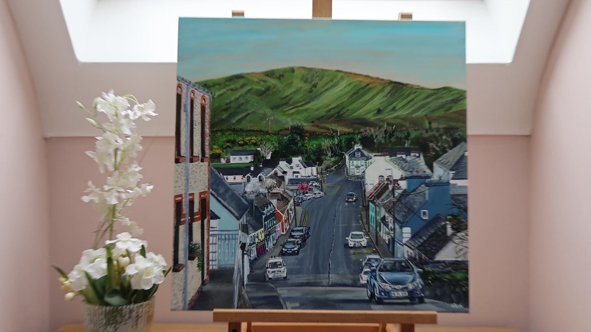 Original Acrylic Painting ‘Ardara Golden Hour’